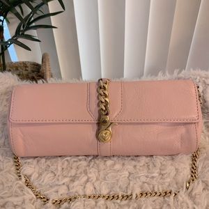 Juicy couture pink clutch bag